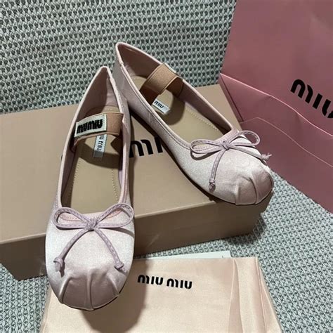 harga sepatu miu miu ballerina|baju bag miu original.